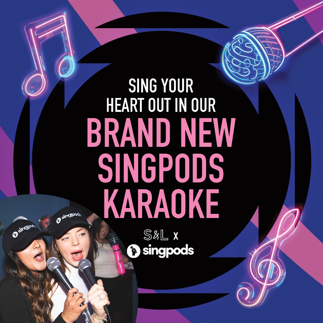 Sing your heart out with Singpods karaoke
