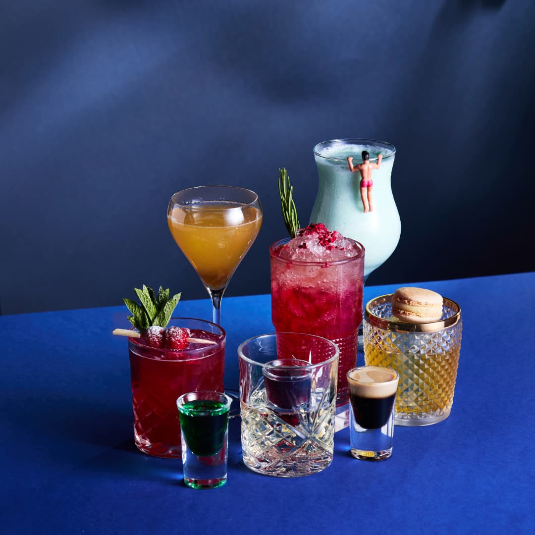 Be At One Brighton Naughty or Ice Christmas cocktails