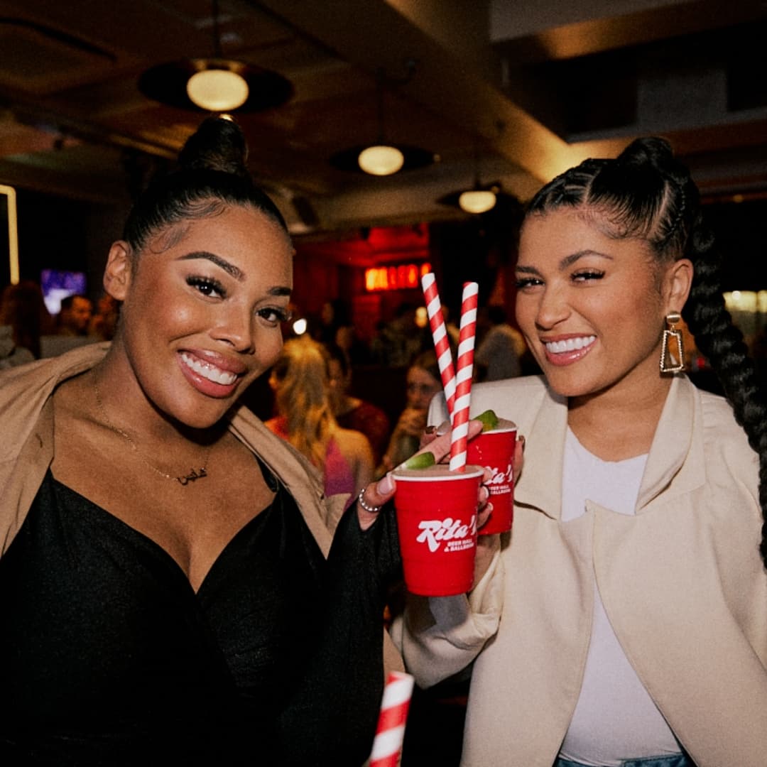 Marg slushies at Rita's Leeds