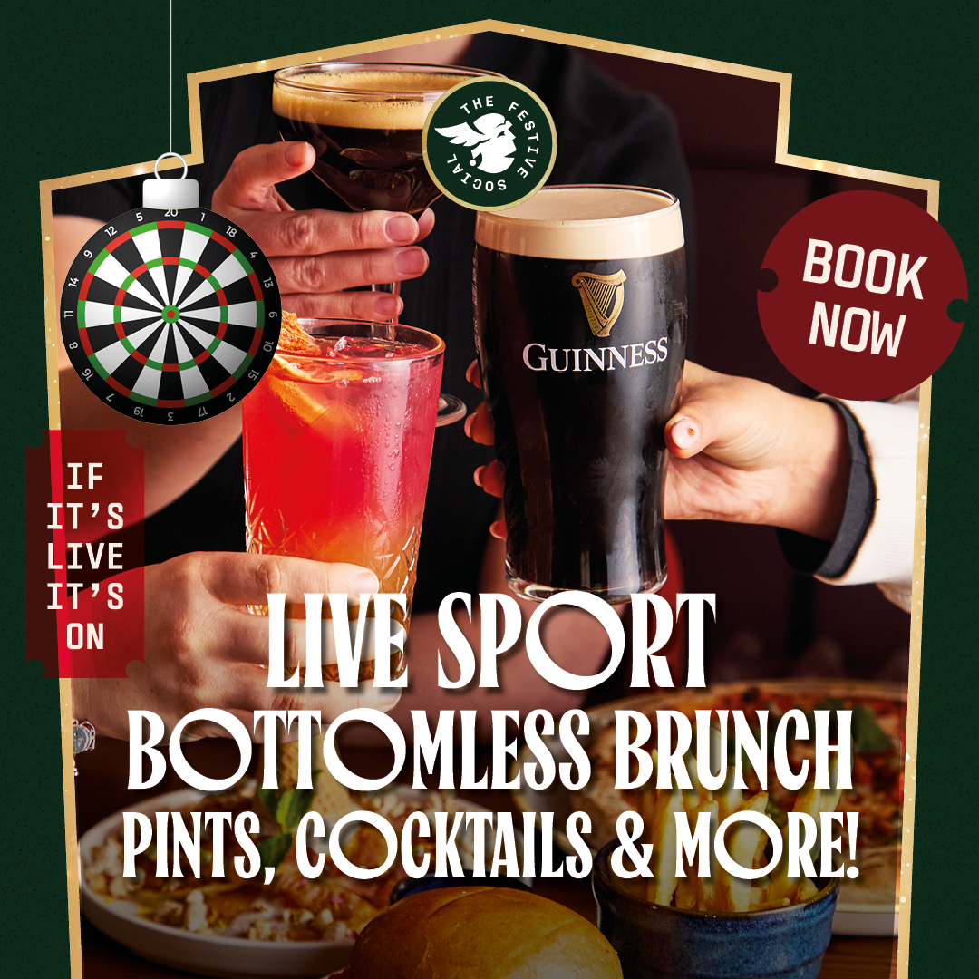 Darts bottomless brunch