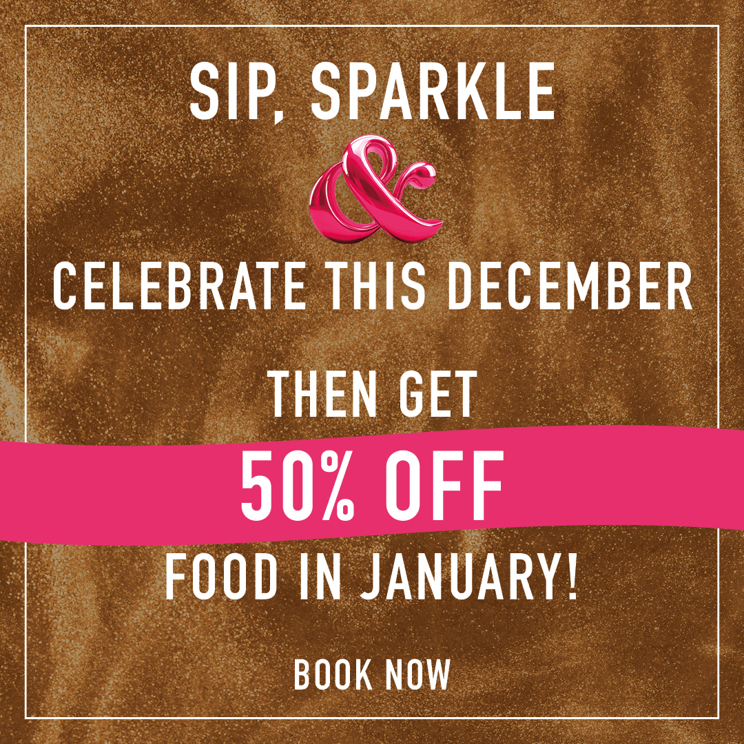50% off your food bill with January bounceback offer