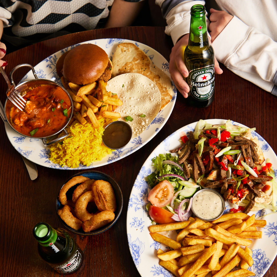 Food at The People's Pub