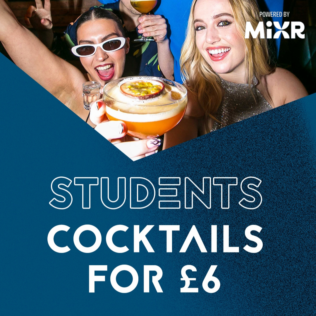 Student Offer £6 cocktails