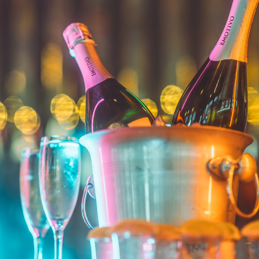 Champagne at Duke Of Wellington London