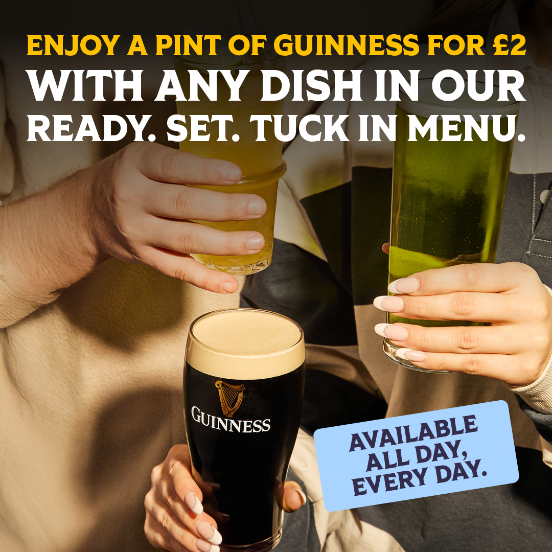 Winter Specials menu at Great Local Pubs