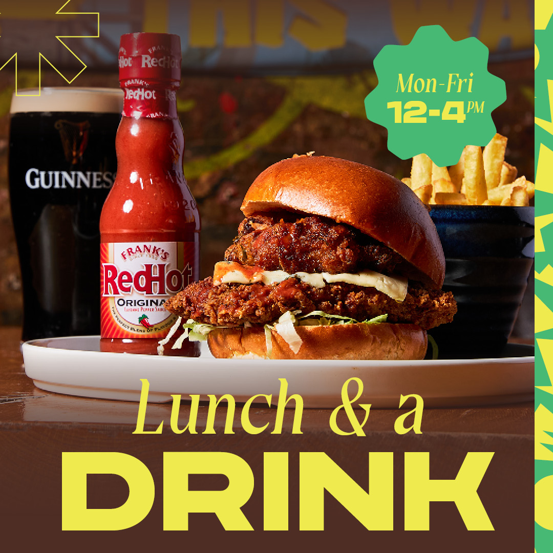 Lunch Deal Available Until 4pm