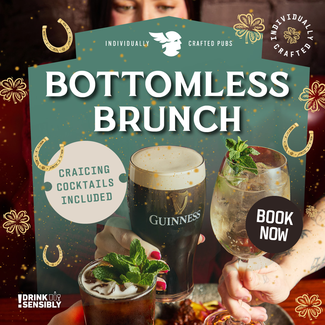 St Patricks Day Bottomless Brunch