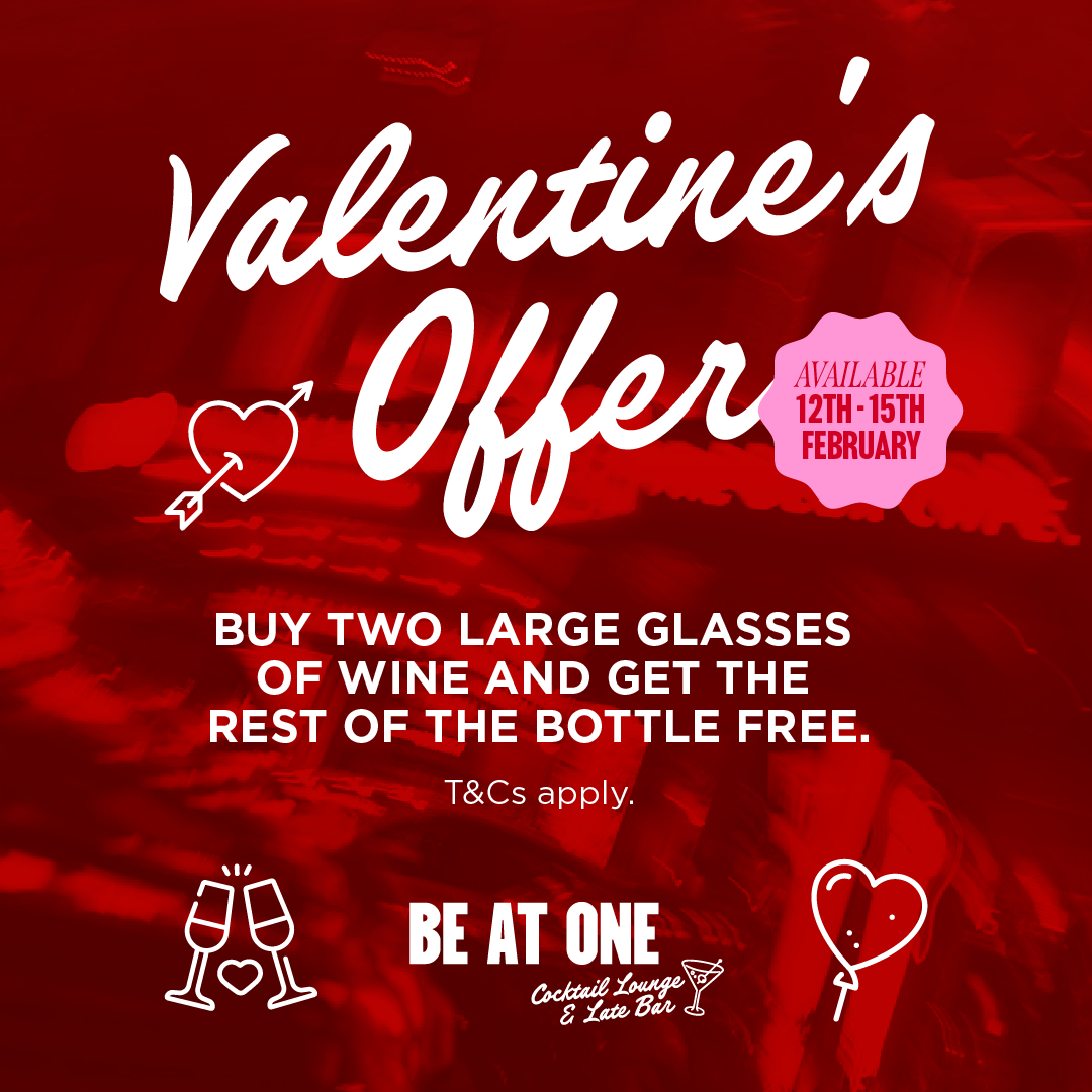 Valentines offer at Be At One Piccadilly