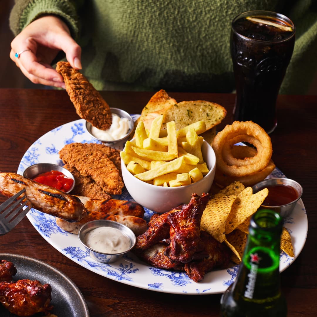 Buffet Food at Goose Walthamstow