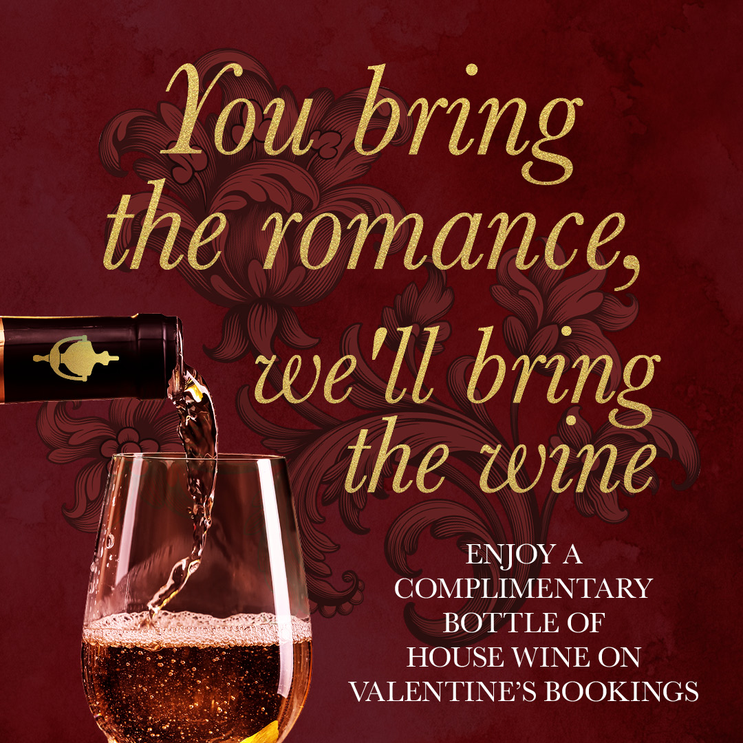 Complimentary bottle of wine at The Chapter Collection