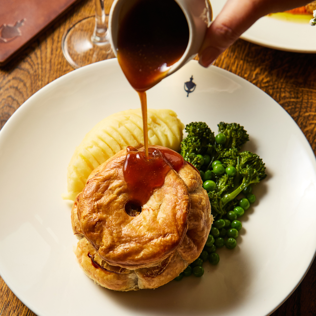 CHICKEN, MUSHROOM & LEEK PIE at The Chapter Collection