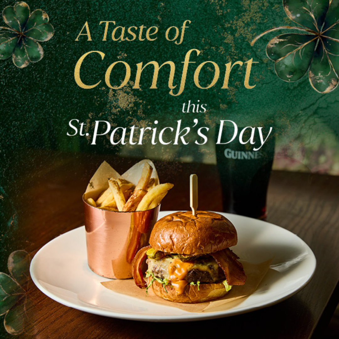 St patricks day food at The Chapter Collection