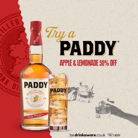 50% off St Patrick's Day Drink