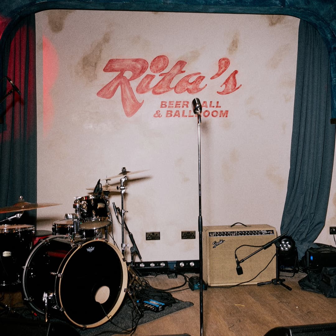 Rita's Leeds live music stage