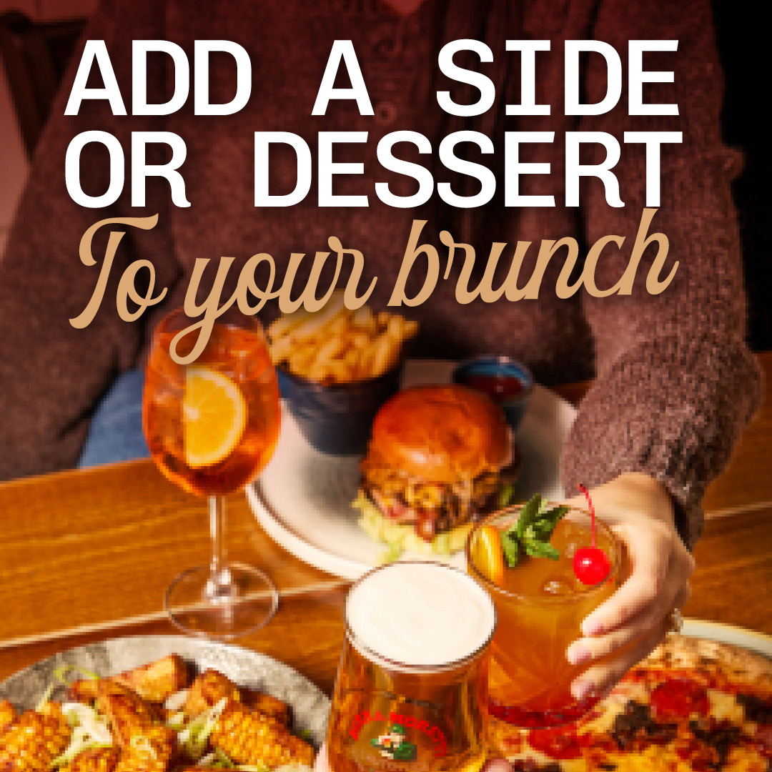 Add a side or dessert to your brunch