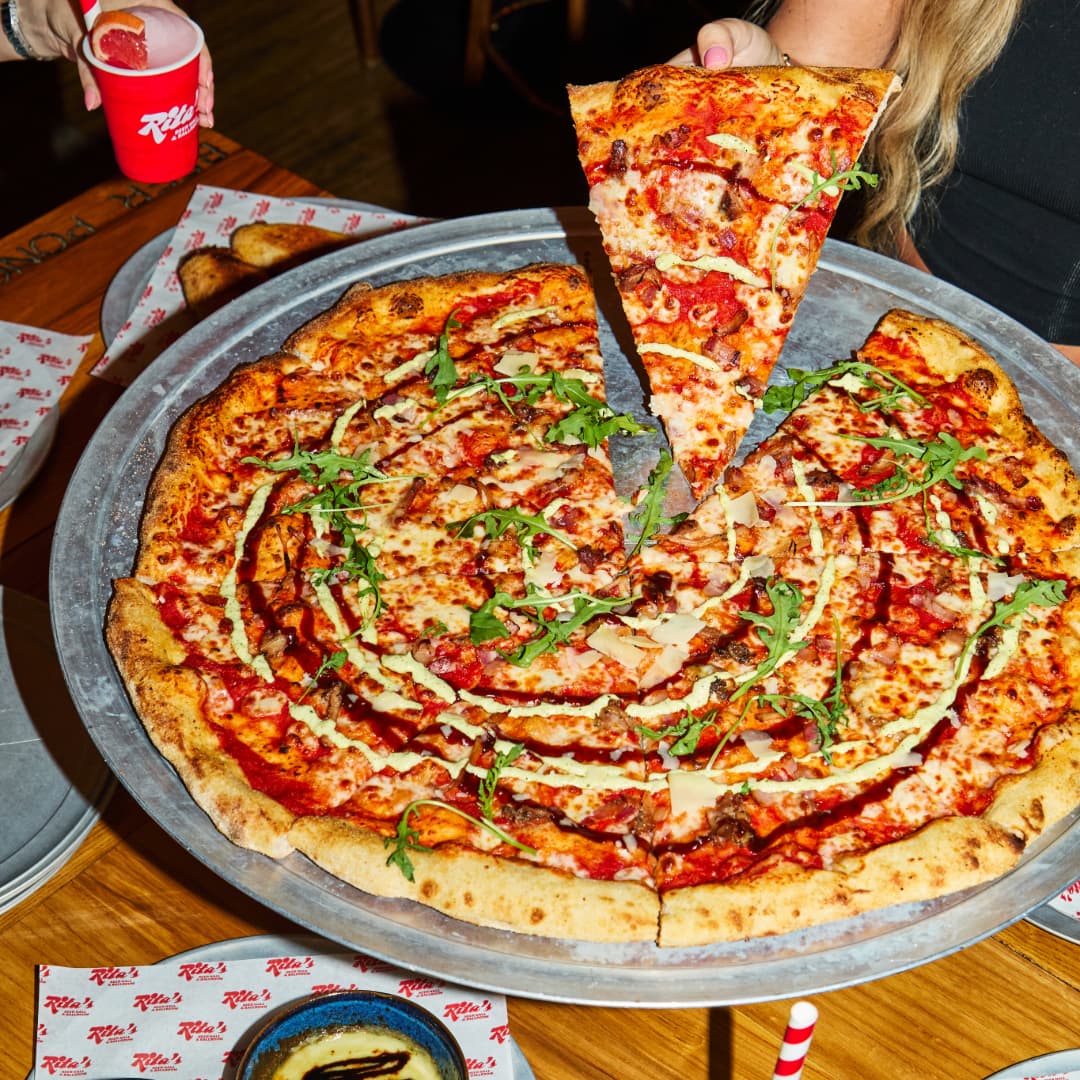 Prosciutto Party 24 inch pizza