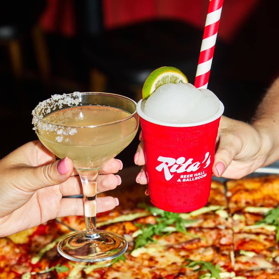 Rita's Marg cocktail & Slushie