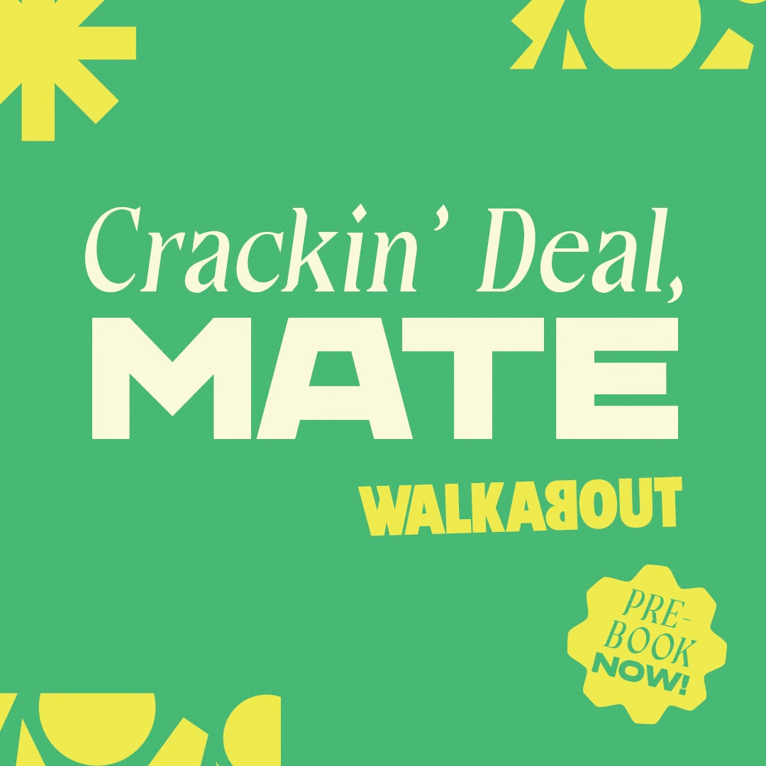 40% off food at Walkabout Glasgow