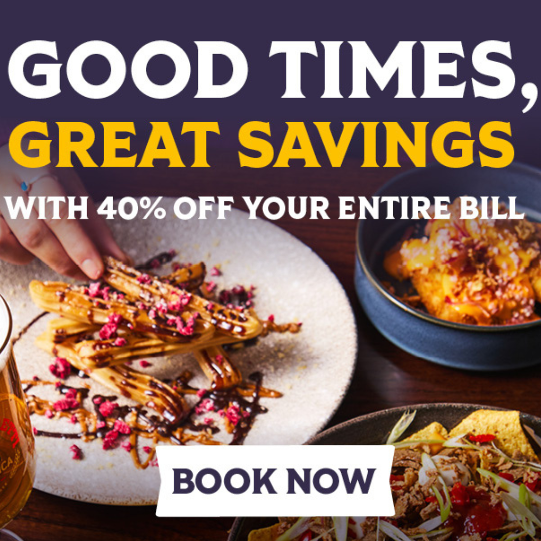 40% off at Great Local Pubs