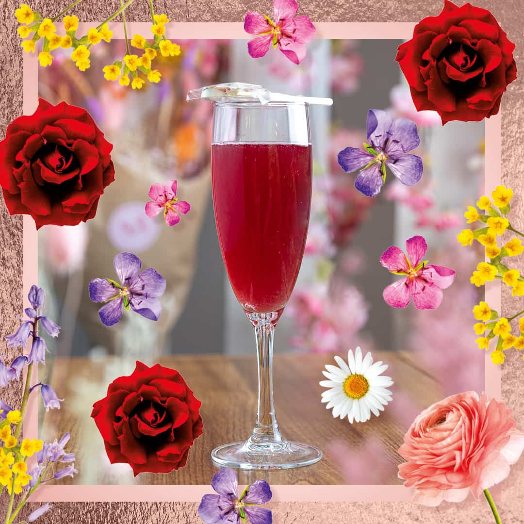 Smitten With Roses Cocktail