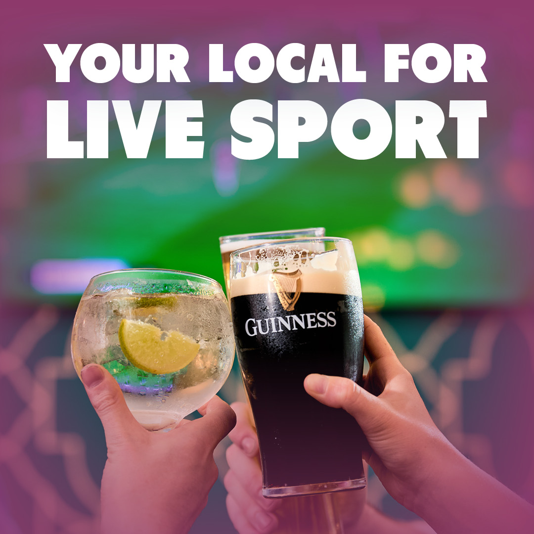 Your local for live sport