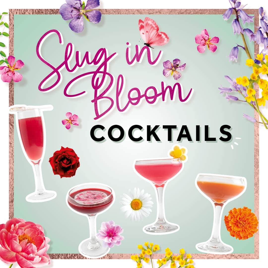 Slug In Bloom Cocktails