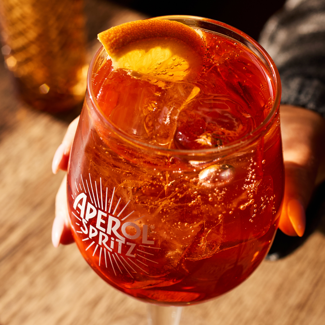 Non-Alcoholic Aperol Spritz at The Duchess