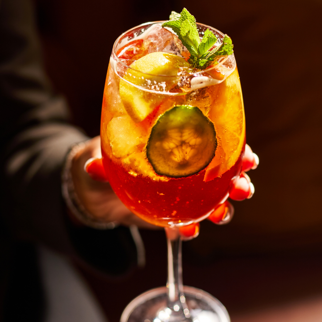 Pimm's Cocktail at The Duchess