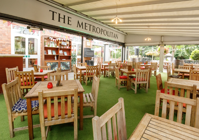 Beer Garden at Metropolitan West Didsbury