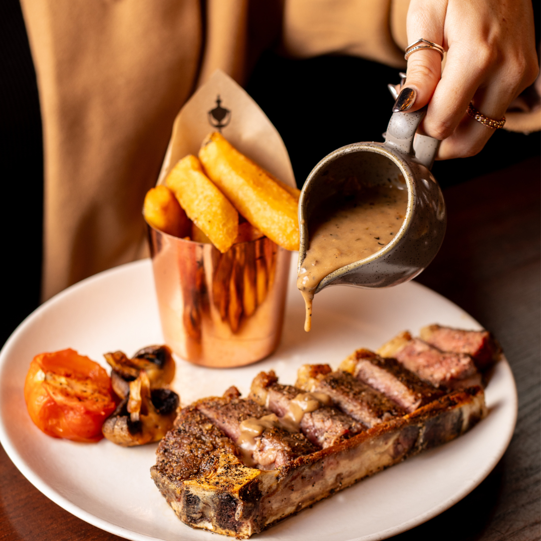 Pub Steaks at The Chapter Collection