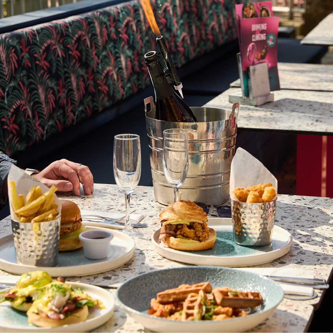 Beer Garden at Slug & Lettuce