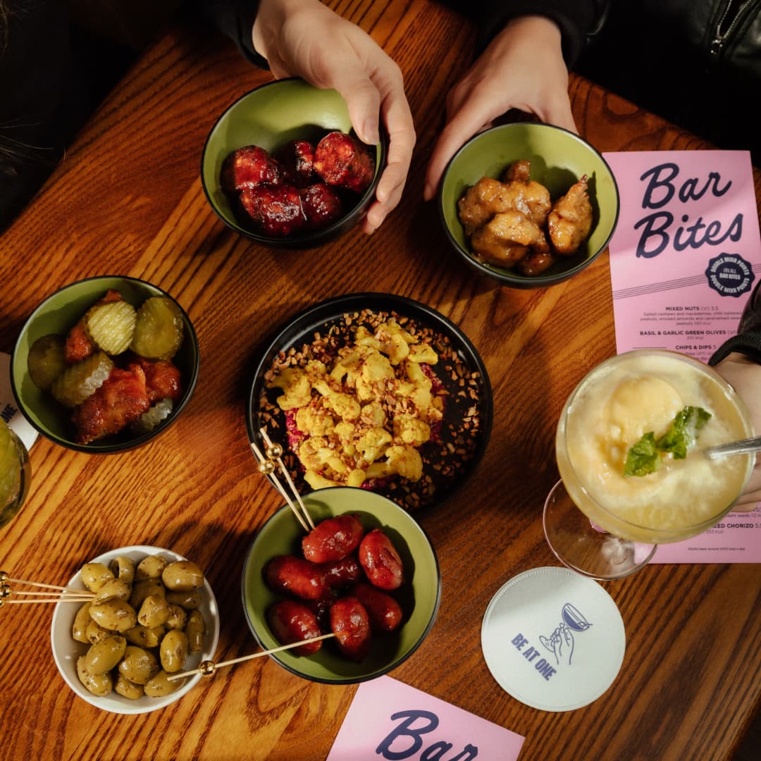 Be At One Piccadilly Bar Bites