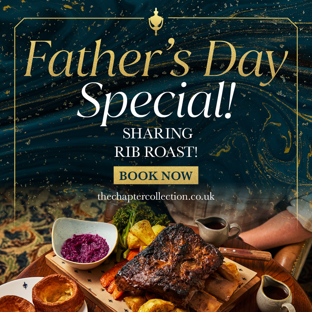 Father's Day Roast Dinner at The Chapter Collection