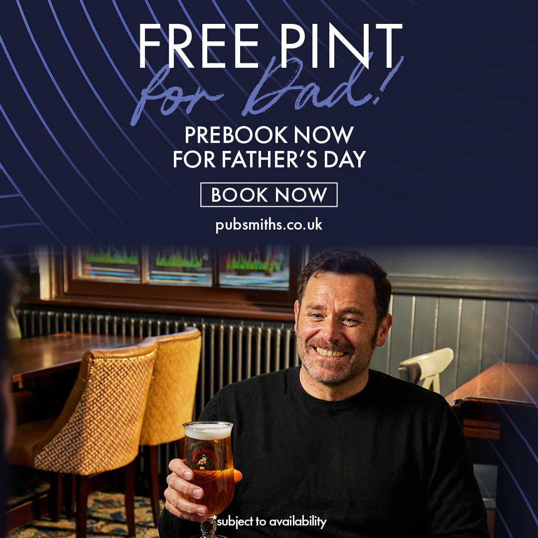 Free Drink for Father's Day