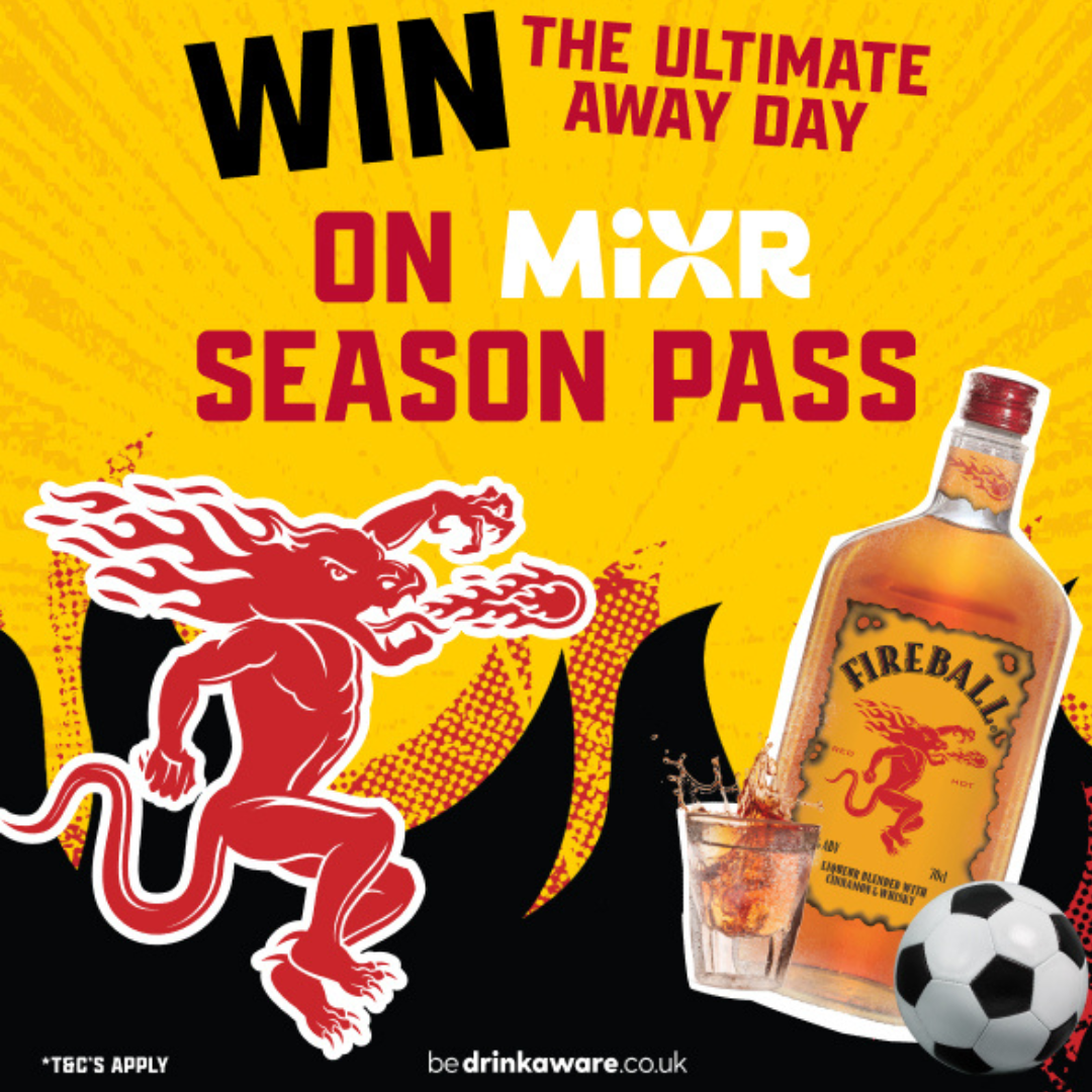 Buy a Fireball to be in win a chance of winning! 