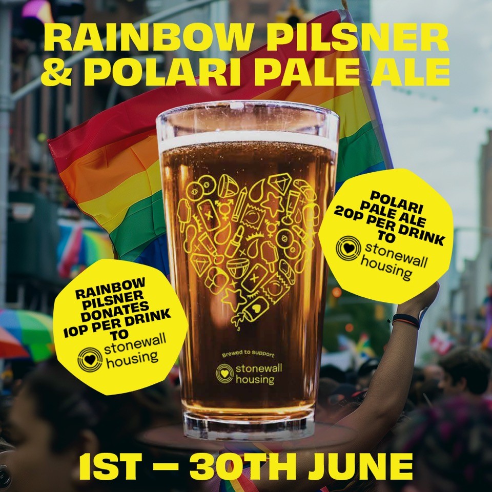 Pride drinks at Charles Street Tap Brighton