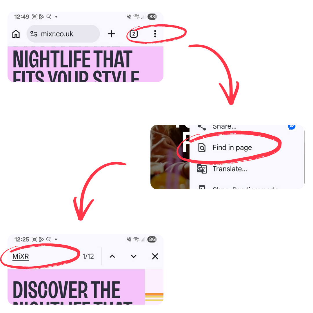Daily goals instructions for Android