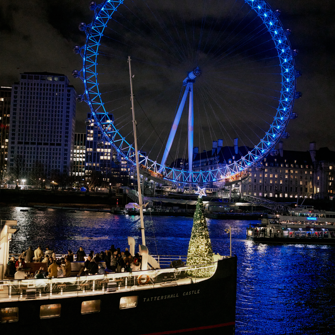 Tattershall Castle Whitehall and the London Eye