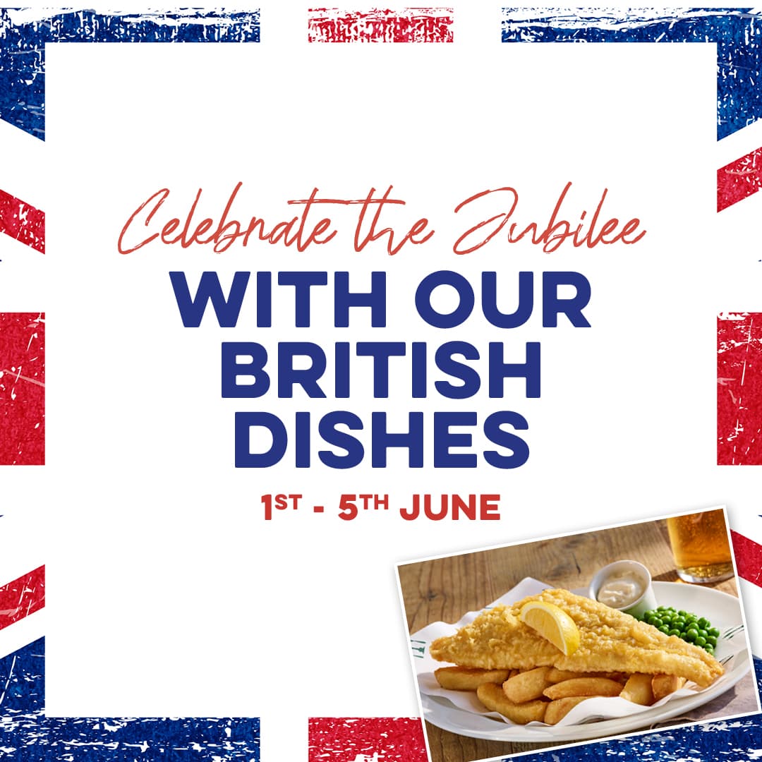 British pub food in Sheringham for the Jubilee