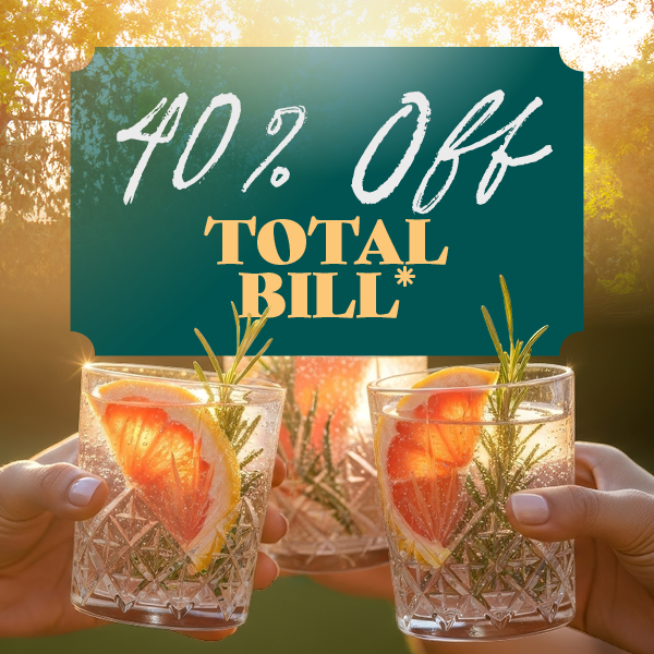 Cheers to 40% off