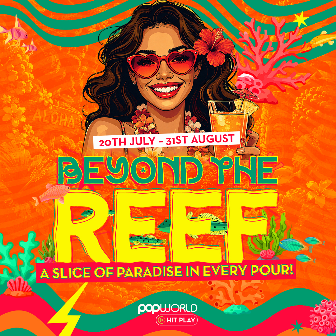 Beyond the reef at Popworld