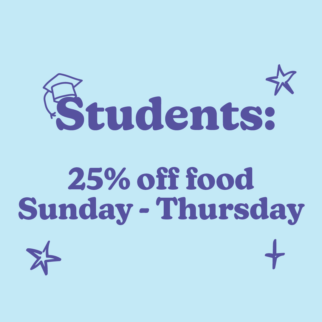 Student Food Offers at Slug & Lettuce