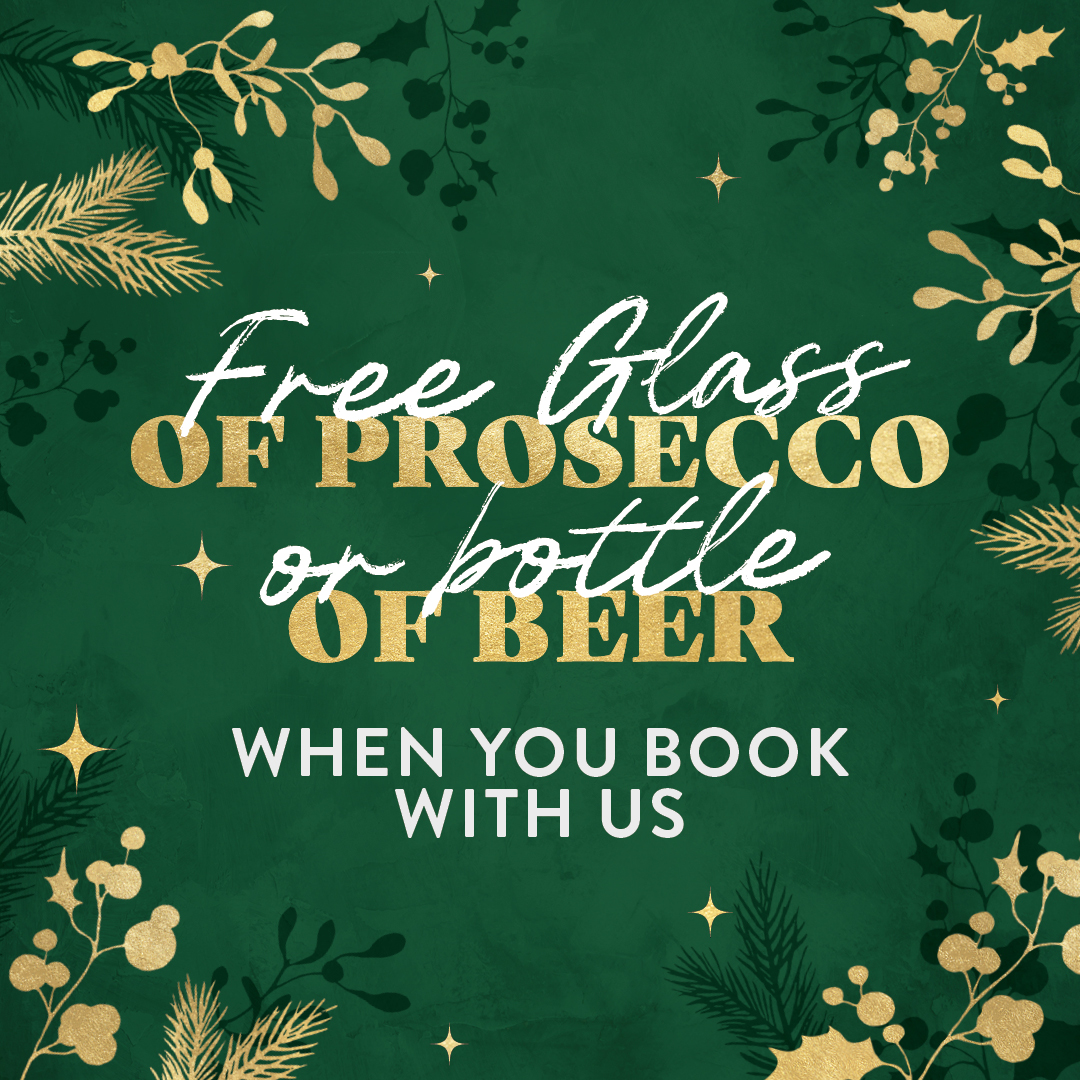 Free Drink for Early Christmas Bookings