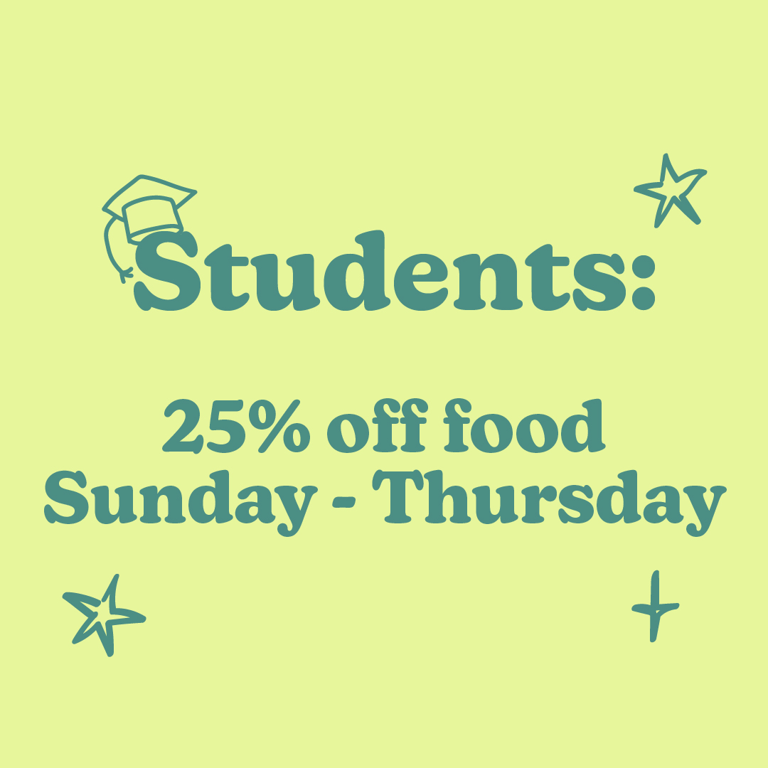 Student Food Offers at Slug and Lettuce Oxford Circus