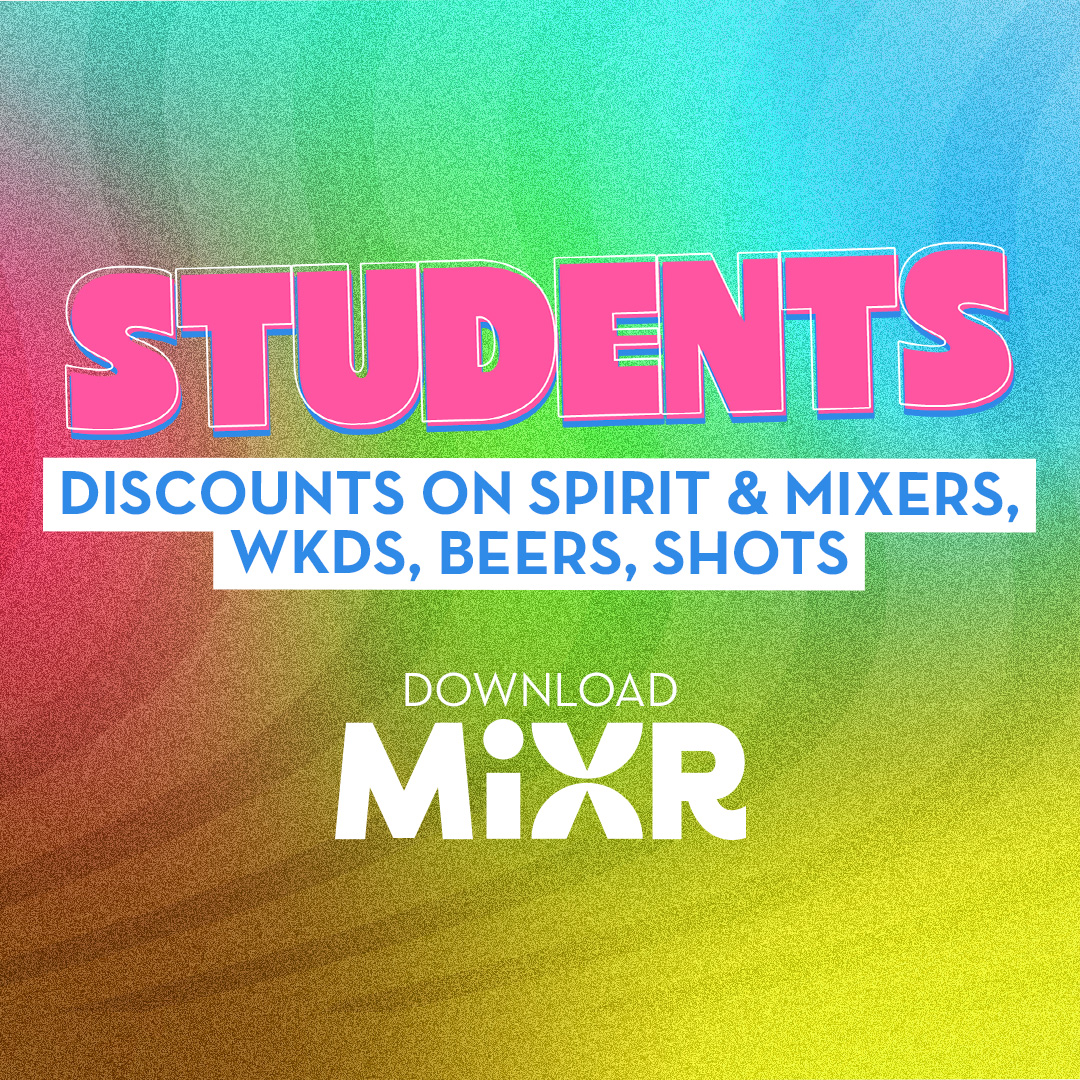 MiXR students for exclusive offers, double points & rewards