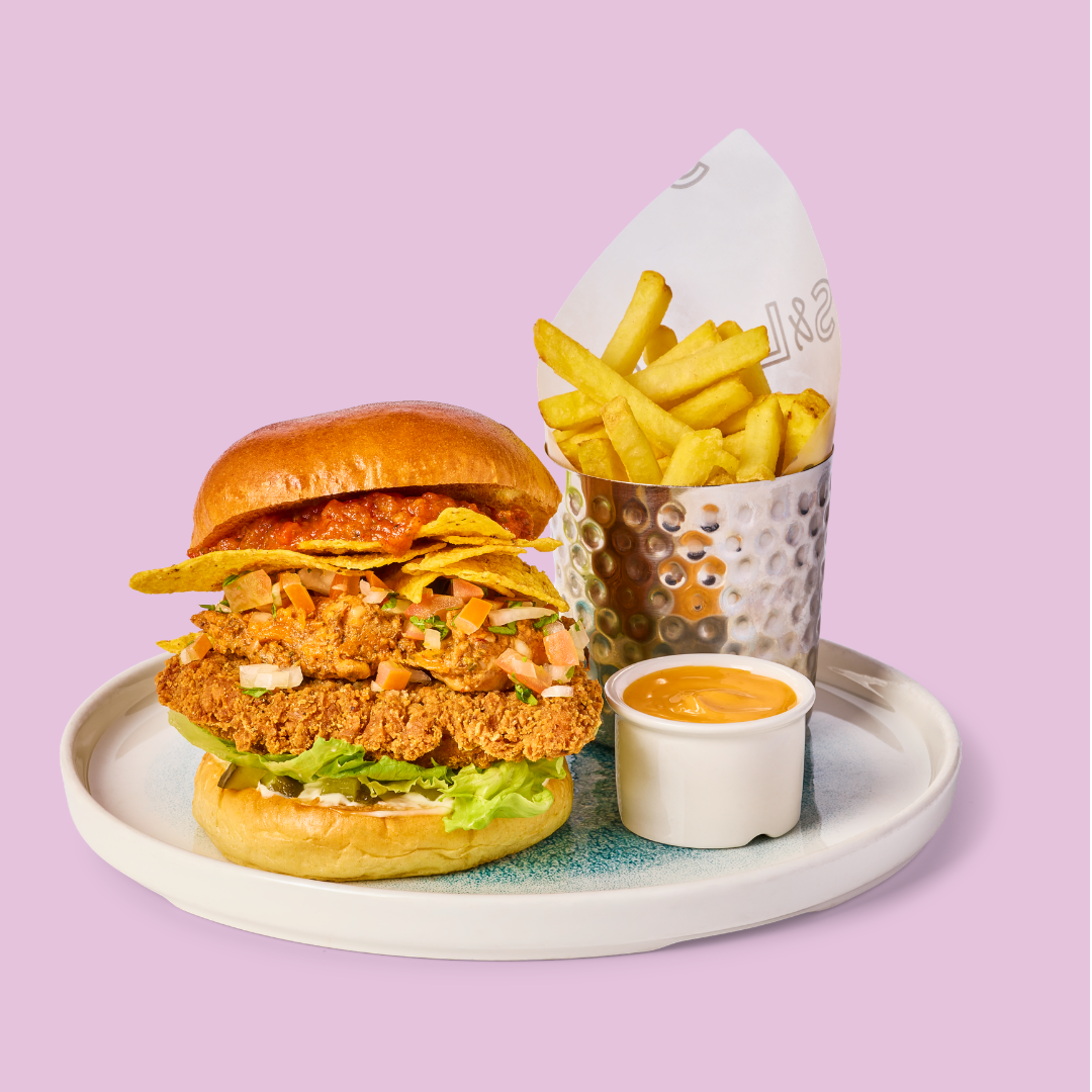 Mexican Chicken Burger