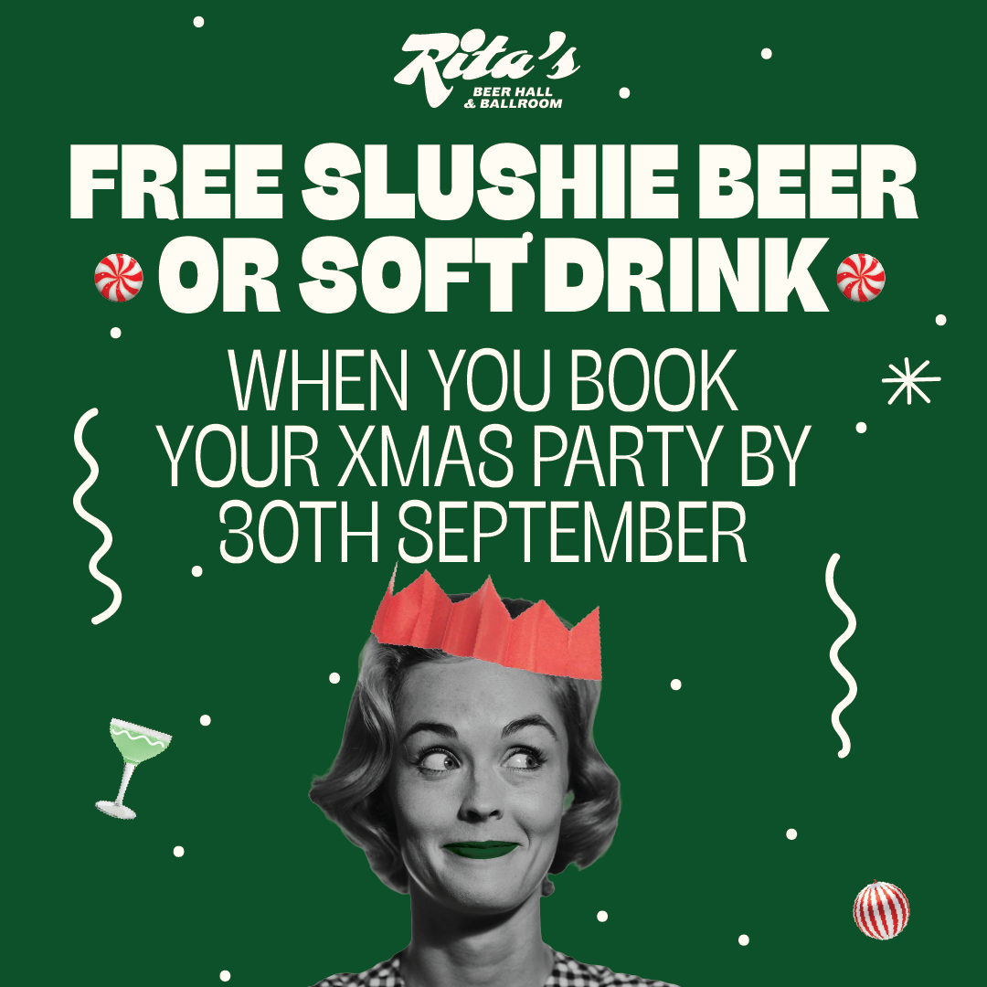 Free Margs when you book for Christmas