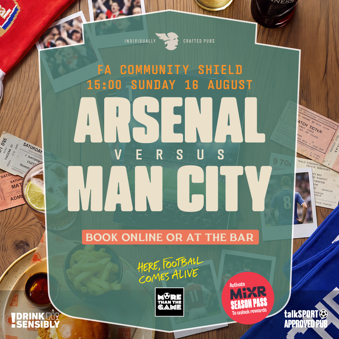 Arsenal vs Man City Community Shield