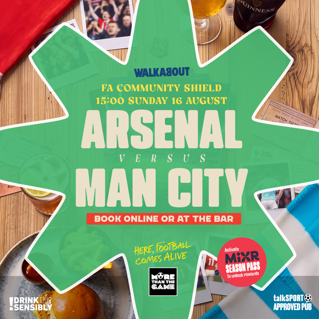 Arsenal vs Man City Community Shield