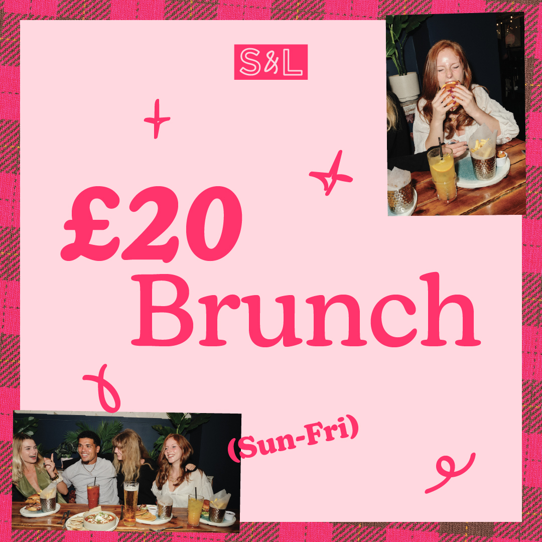 £20 Student Brunch at Slug and Lettuce Glasgow